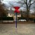 Funnel Ball playground equipment game like basketball Newton ILoveNewton Peirce Elementary School