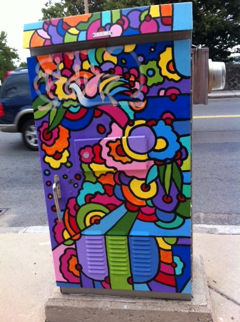 Utility Box Art Creates Urban Art in Allston & Newton | Newton News ...