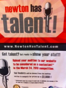 Newton talent show, Newton talent, Newton has talent