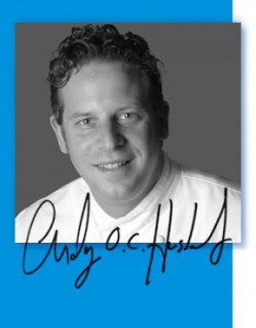 chef andy husbands, cook book author andy husbands