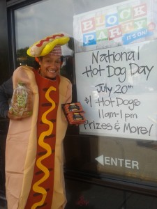 Hot Dog Throwdown Whole Foods Newton, National Hot Dog Day