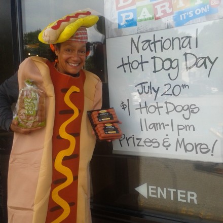 Hot Dog Throwdown Whole Foods Newton, National Hot Dog Day