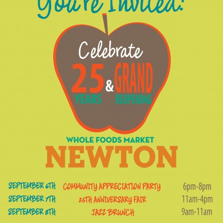 Whole Foods Newton 25th Celebration