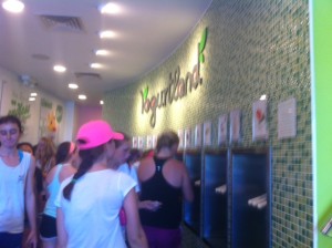 Newton Yogurtland Grand Opening