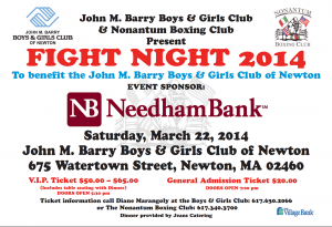 Boys and Girls Club Fight Night, Nonatum Boxing Club