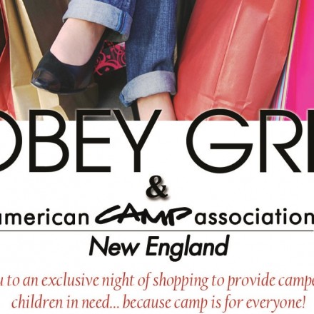 Shop at Tobey Grey Event for Summer Camp Scholarships