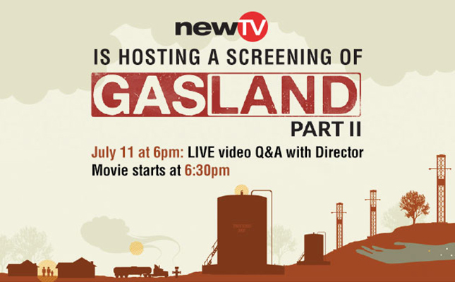 Screening of Gasland Part II at NewTV
