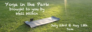 Free Yoga in the Park from Well Within
