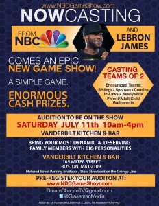 NBC has teamed up with All-Star LeBron James for a game show 