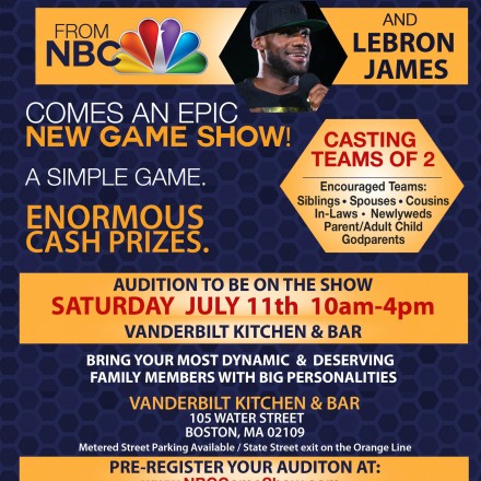 NBC has teamed up with All-Star LeBron James for a game show