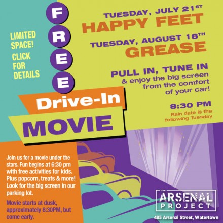 FREE Drive In Movie at Arsenal Project