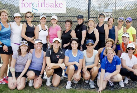 Forgirlsake Women’s Doubles Tennis Open Charity Event