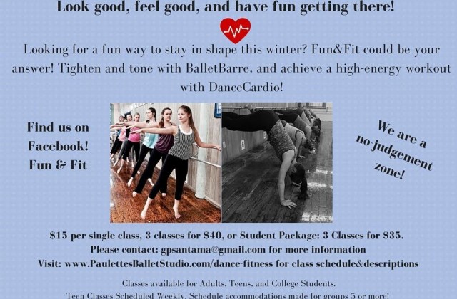 Dance your way Fit through the Holidays!