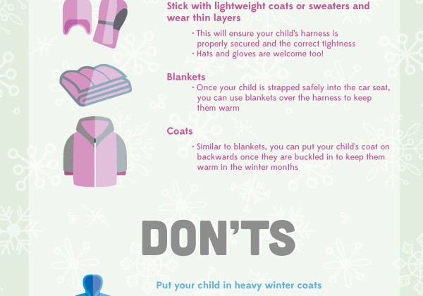 The Dos and Don'ts of Coats and Car Seats