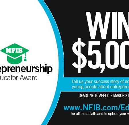 Teachers APPLY for Entrepreneurship Educator Award