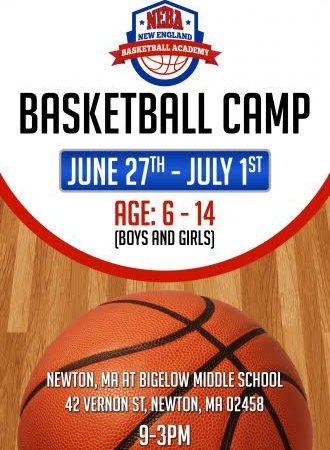 Boston Bobcats: NEBA Basketball Camp DATES: June 27 – July 1