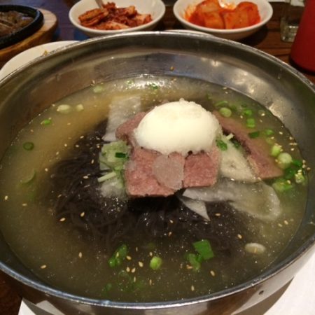 Restaurant Find for Cold Korean Noodle Soup