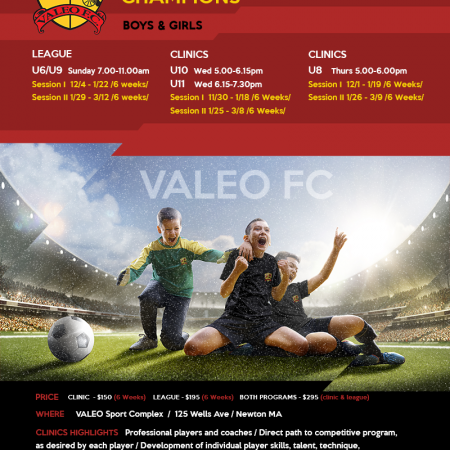 Valeo FC Winter Mini Champions NOW AVAILABLE!