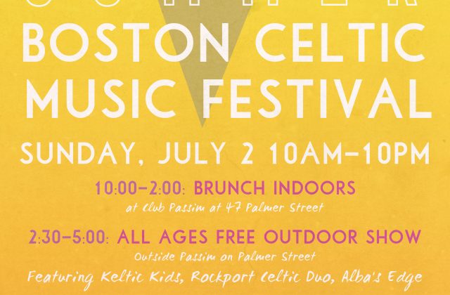 Summer BCMFest Celtic Festival in Harvard Square, July 2