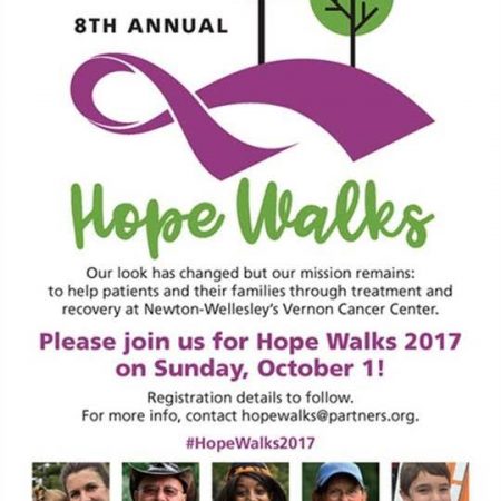 Save the Date for Hope Walks 2017