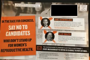 EMILY's List sends out mailer criticizing two Dems on abortion